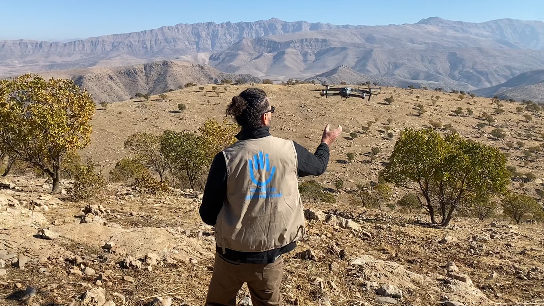 The power of small drones in humanitarian demining 
